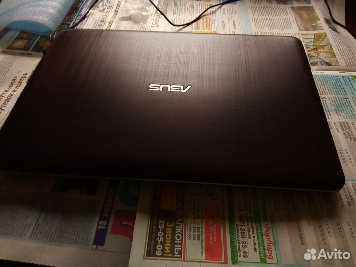 Ноутбук asus x541n geforce 810