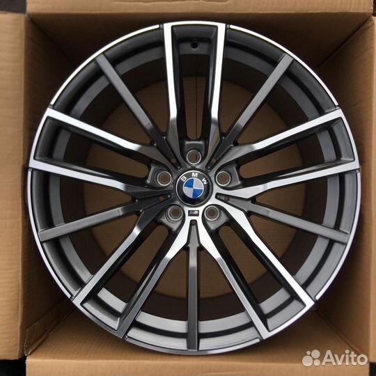 Разноширокие диски R20 на BMW Х5/Х6