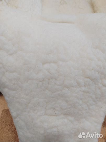 Конверт зимний на овчине 62-68 (3-9 месяцев) Б/У