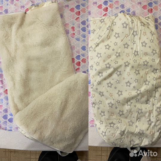 Зимний конверт в коляску