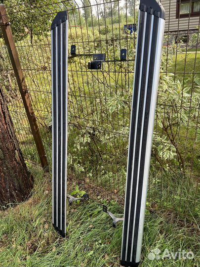 Подножки пороги на tiguan 2