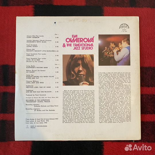 Eva Olmerov & The Traditional Jazz Studio