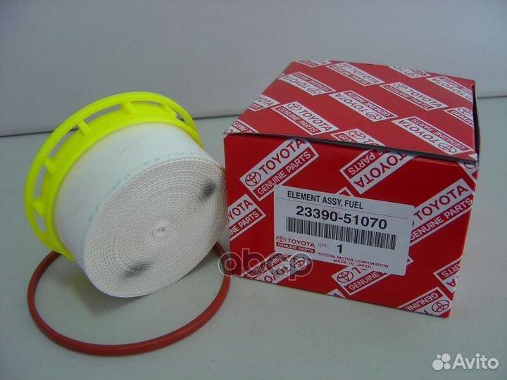 Картридж топливного фильтра toyota land cruiser