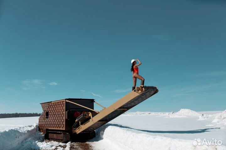 Дробилка бетона / древесины в аренду