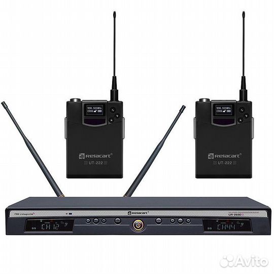 Relacart 2xUT-222 UR-260D (J:554-586 мгц) Двухкана