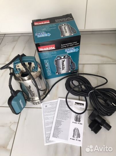 Насос дренажный для чистой воды Makita PF0403
