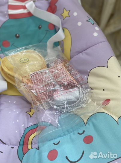 Кресло-качели детские Happy Baby