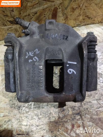 Суппорт тормозной передний правый Renault Megane 2