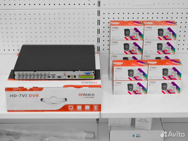 Наружные камеры HiWatch 5мп ColorVu