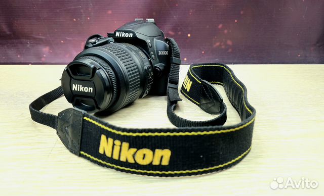Зеркальный фотоаппарат nikon d3000 Япония Kit купить в Москве ...
