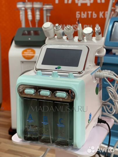 Газожидкостный пилинг, гидропилинг, Rf,мезотерапия