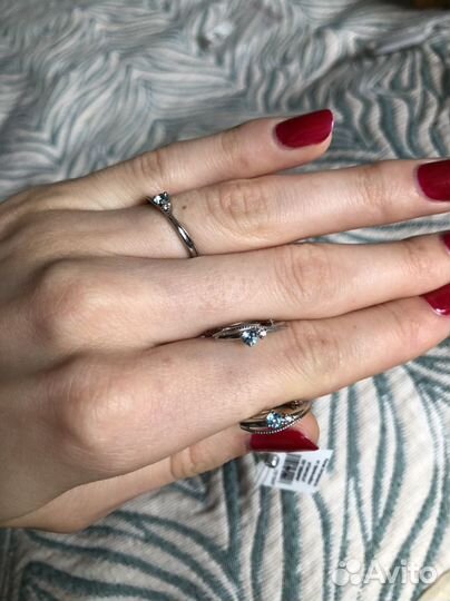 Серебряный набор с топазом