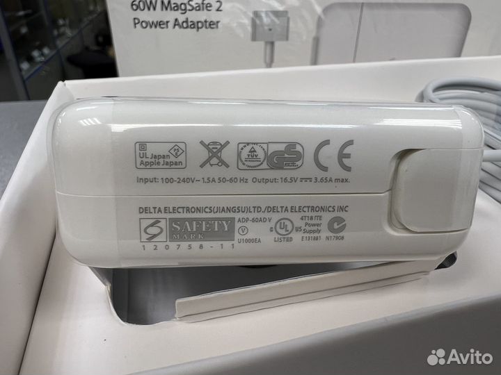 Блок питания для ноутбука apple 60w MagSafe2