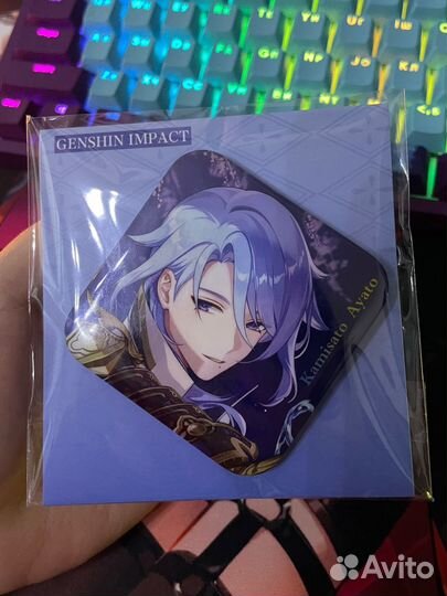 Значок Аято Genshin Impact