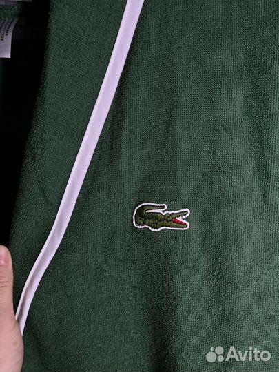 Халат с шалью зеленый Lacoste Super Boy