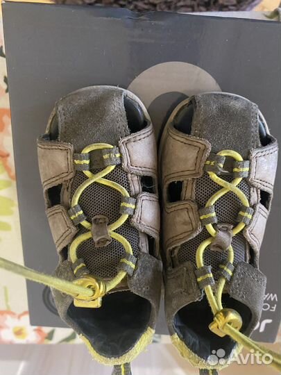 Кожанные сандали Ecco