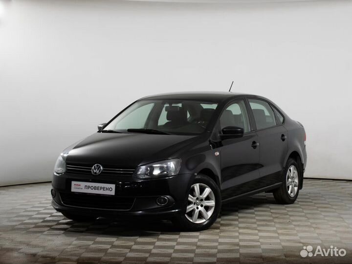 Volkswagen Polo 1.6 AT, 2013, 168 641 км