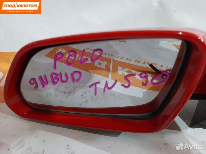 Зеркало наружное левое Volkswagen Polo 4 рест