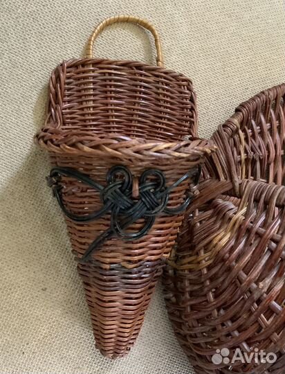 Плетеные емкости