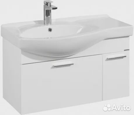 Тумба с раковиной aquaton (Акватон) 1a1884k0nd010