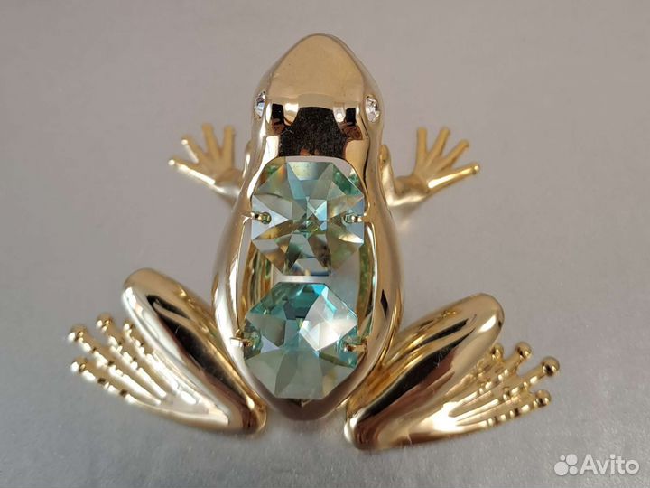 Лягушка кристаллы Сваровски