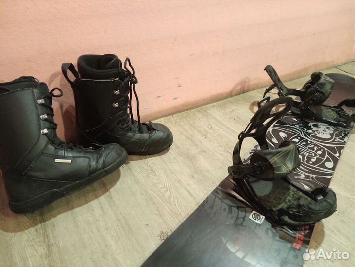 Сноуборд Santa Cruz 160 см. Комплект