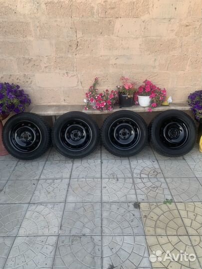 Зимние колеса в сборе r 15