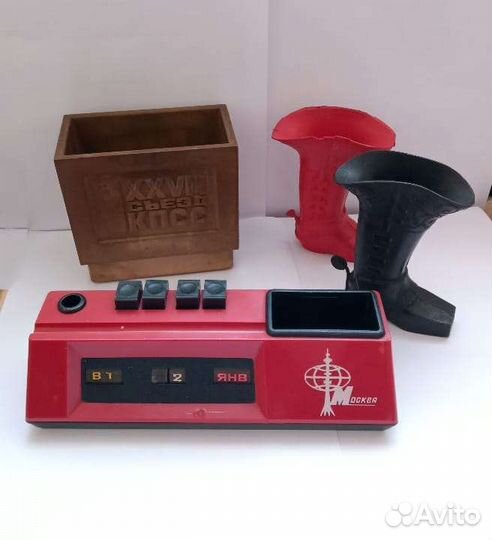 Карандашница СССР настольный календарь