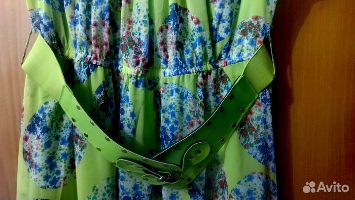 Платье шифоновое