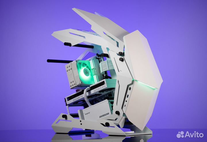 Игровой пк perfect135 RTX 4070 super 12GB NEW Ryzen 7 7700 Jonsbo MOD3 Mini white