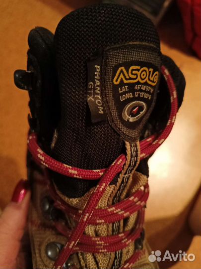 Треккинговые ботинки asolo phantom 35 размер