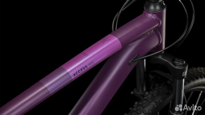 Велосипед cube 2023 Access WS darkpurple'n'pink 20