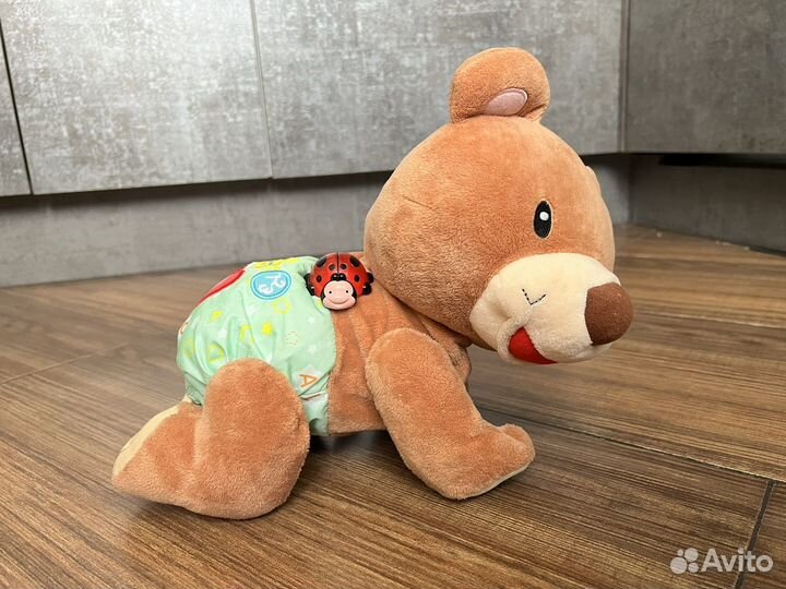 Интерактивный ползающий мишка