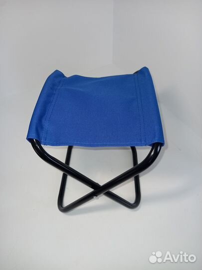 Стул складной ecos TD-11 синий