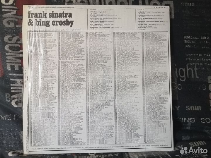 Frank Sinatra & Bing Crosby