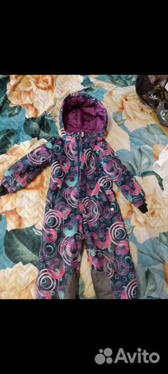 Комбинезон демисезонный 98 104 куртка 98