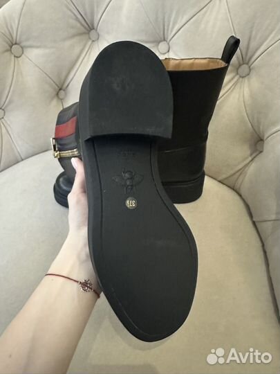 Новые ботинки Gucci 37,5 оригинал