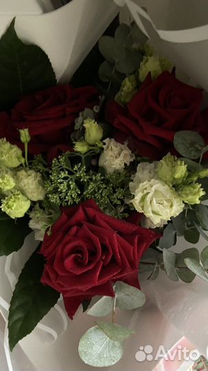 Живые цветы букеты