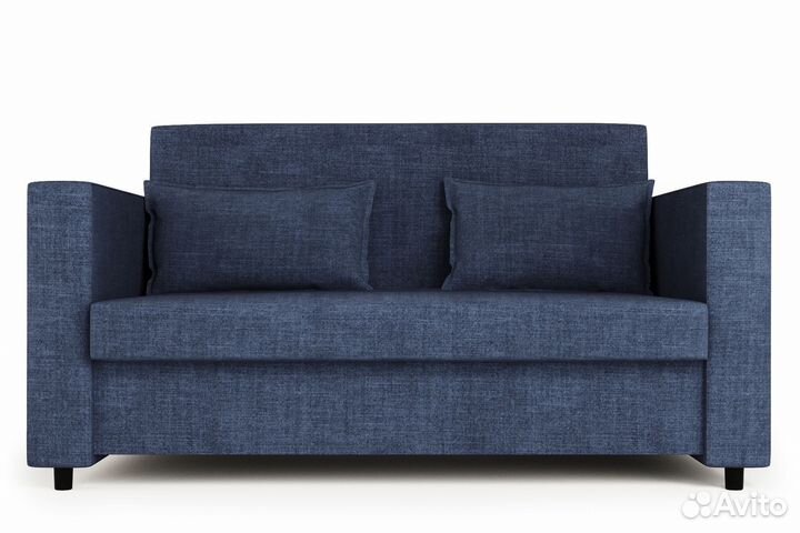 Диван кровать синий