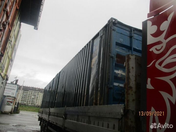 Морской контейнер 20 футов б/у rzdu0000641