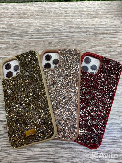 Чехол для iPhone 12 / 12 Pro /12 Pro Max Svarovski