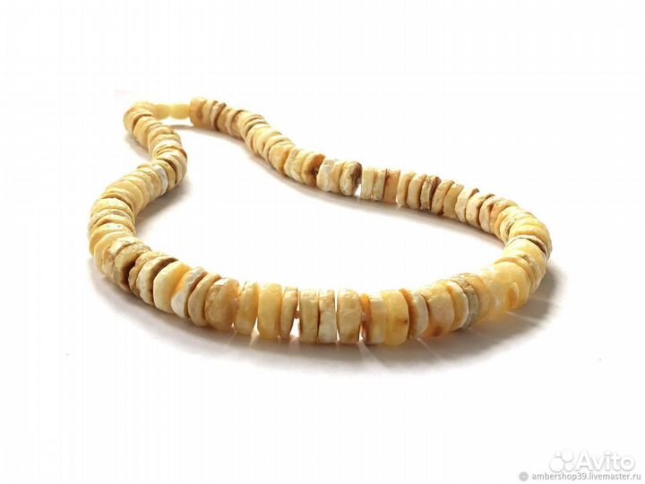 Бусы лечебные из натурального янтаря