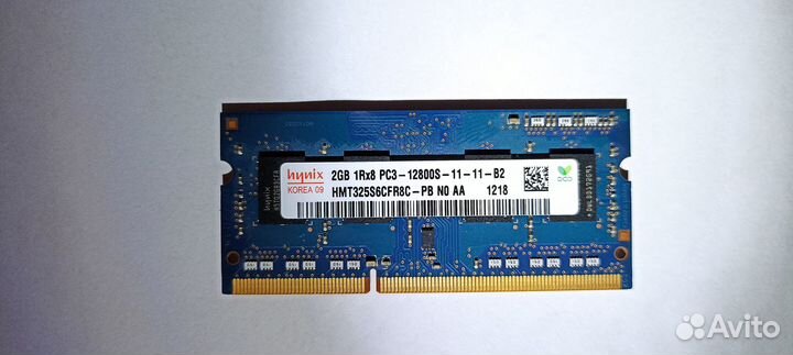 Hynix 2gb 1rx8 pc3 ram 12800s