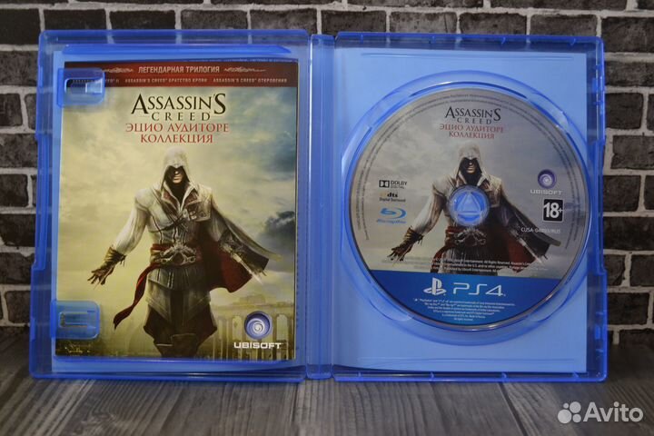 Assassin's Creed: Эцио Аудиторе. Коллекция диск PS