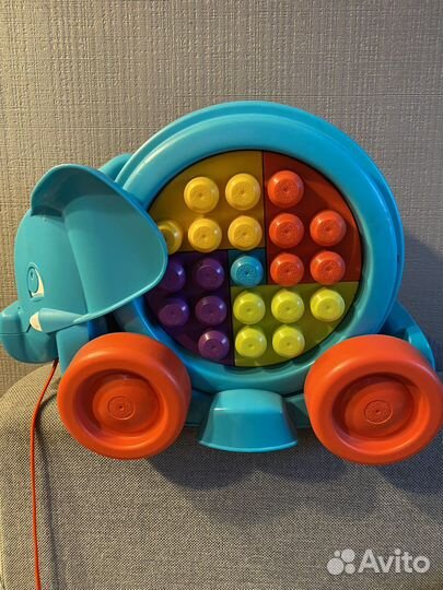 Игрушка слон mega bloks