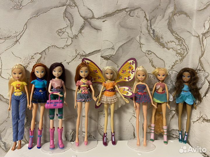 Winx, куклы винкс разные
