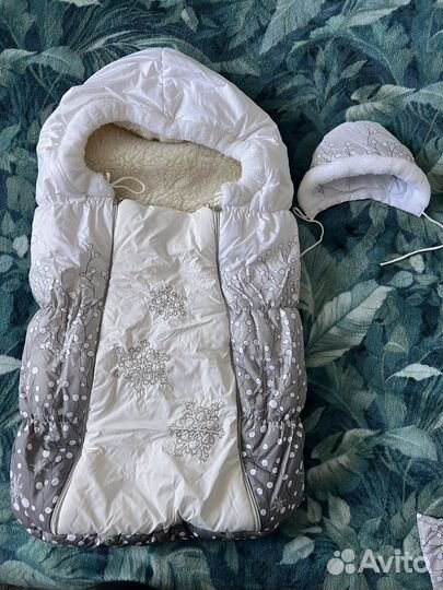 Конверт на выписку зимний