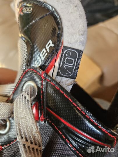 Коньки хоккейные детские Bauer Vapor x500 yth 10 D