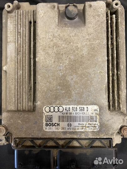 Блок управления двигателя Ауди Q7