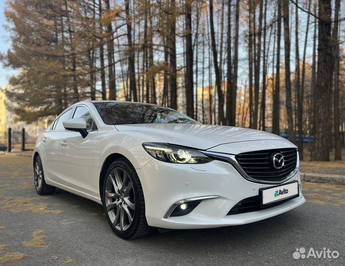 Mazda 6 2.5 AT, 2016, 115 800 км